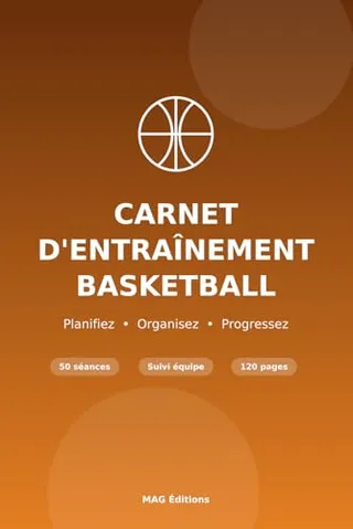 Couverture du carnet de bord Mon carnet Basketball