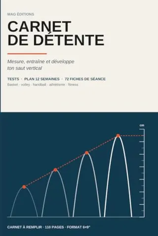 Couverture du carnet de Détente saut vertical