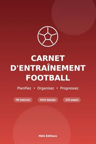 Couverture du carnet de bord Mon carnet Football