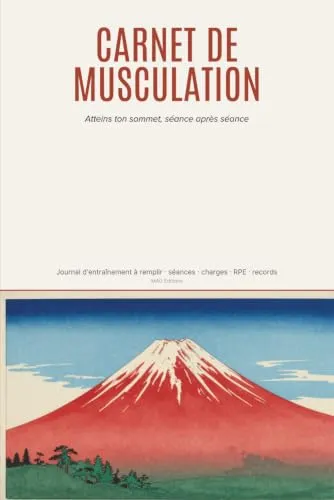 Couverture du carnet de Musculation