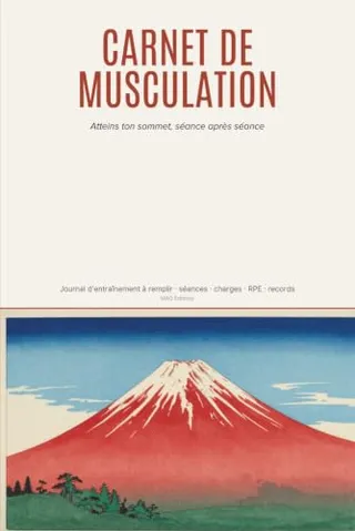 Couverture du carnet de Musculation