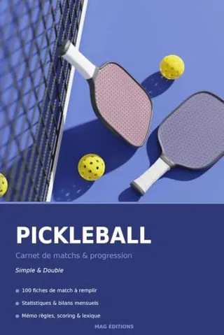 Couverture du carnet de Pickleball